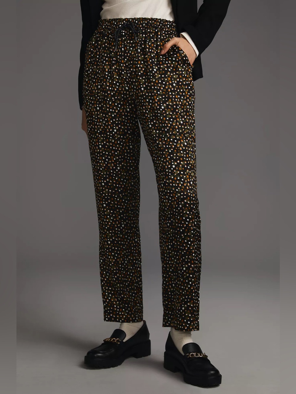Scotch & Soda Nina Mid-Rise Tapered Joggers